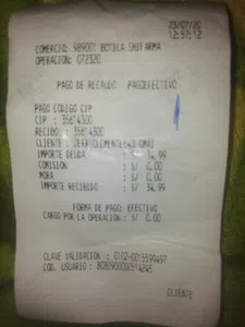 No recibí el producto