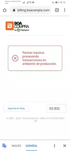No procede con la compra