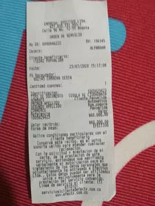 Realice un pago que me rechazo el sistema