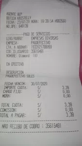 Hasta el momento no llega mi pedido