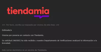 Aguardando información solicitada vía mail