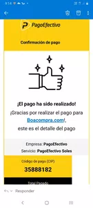 No me llega mi recarga