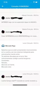 Cuenta suspendida por error