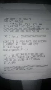 Reembolso de dinero