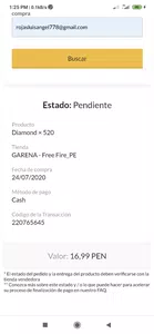 No me llega la recarga  pasaron 3 dias