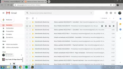 Pago cancelado sin razón