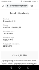 Que no llega mis diamante