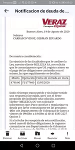 Cobro de deudas inexistente