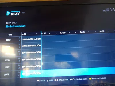 Grilla sin información