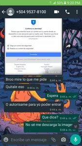 Robó de cuenta por parte de otro usuario