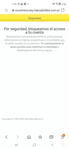 Mercado Pago Mercado pago me bloqueo la cuenta