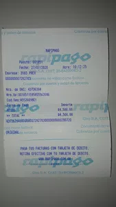 Envie dinero por error a otra persona