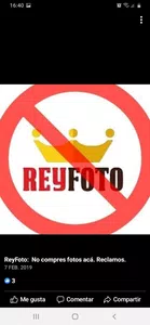 Nunca llegaron mis fotos