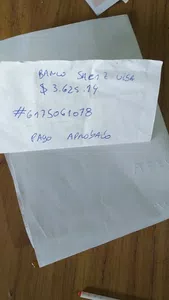 Pago echo y no figura