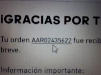 No me llego mail