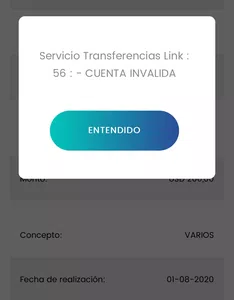 No me deja transferir 200 dolares, necesito una respuesta