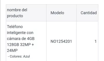 No me entregan el teléfono inteligente