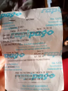 No acreditaron mi pago$37.500 de una compra de mercadolibre