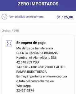 Tienda nube estafa