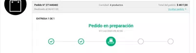No obtuve nunca mi compra ni respuesta