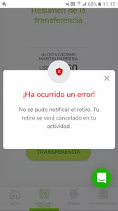 Necesito sacar mi dinero