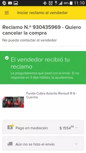 Quisiera recuperar mi dinero