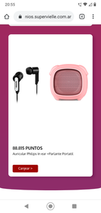 Faltante de auriculares