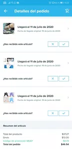 Reembolso wish