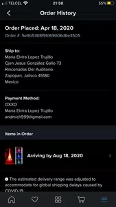 Me han extendido 5 veces la entrega del producto