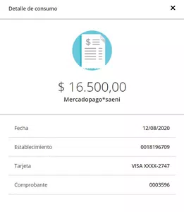 Empresa 0018196709 me hizo un consumo de 16500 pesos que yo no hice