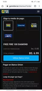No me aparece tigo money para pagar por pagostore