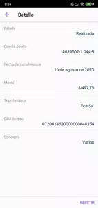 Me dice pago rechazado
