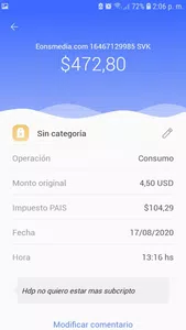 Quiero dejar de estar subcripto por que no me venecia en nada y me sacan 470$