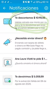 Me descuentan dinero sin mi autorizacion