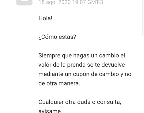 Las devoluciones de renovar tu vestidor no te devuelven la plata