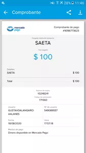 Reclamos de acreditacion saeta