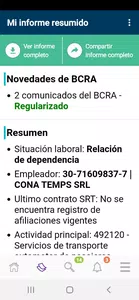Me deben retirar de banco central ,actualizar a los bancos y retirarme de nosis