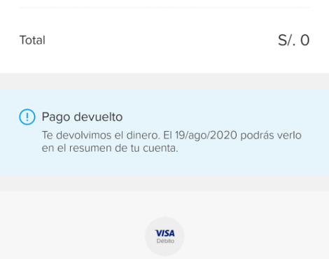 Quiero mi dinero nunca recibí el producto