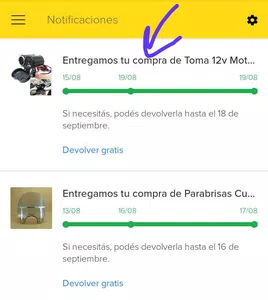 Reclamar una entrega que no llegó