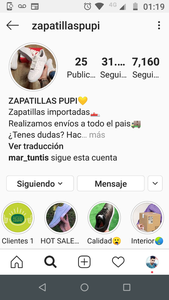 Estafadores zapatillas pupi
