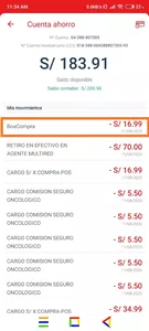Deseo devolución de mi dinero