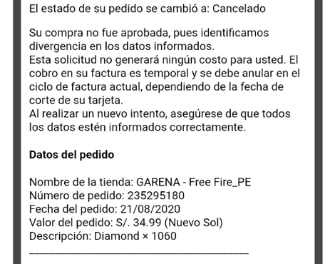 No recibo mis productos por nada gasto dinero y por las puras