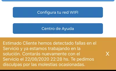 No tengo servicio de internet y no lo arreglan