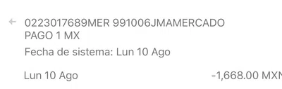 No se nada de mi pedido y ya me lo descontaron de mi cuenta de banco