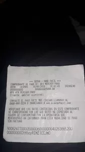Ingreso de dinero