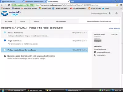 Mercadopago me debe plata