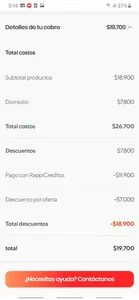 Cuarto De Libra No aplico descuento en mi pedido