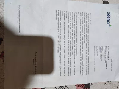 Cobro excesivo y posible estafa de edenor