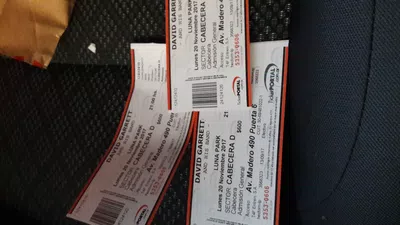 Me envíen las entradas correctas