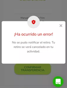 Retiro de dinero